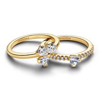 Anello Pandora Donna Stone Cluster in Lega metallica Cubic Zirconia 164507C01-52 - 164507C01-52